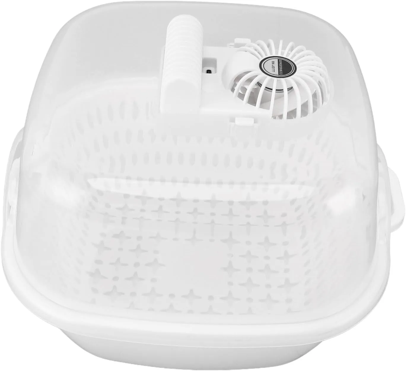 gernie Food Preservation Defroster, 2 in 1 Defrosting Tray Large Capacity Meat Thawing Machine with Double Layer Drain Household UV Thawing Defrosting Machine for Frozen Meat Chicken Fish