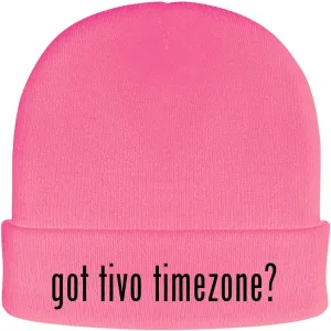 got tivo Timezone? - Soft Adult Beanie Cap