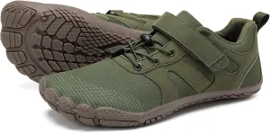 Grand Attack Barefoot Shoes Men Wide Toe Box Zero Drop Men's Trail Running Cross-Trainer Wrestling Boxing Weightlifting Walking Shoes