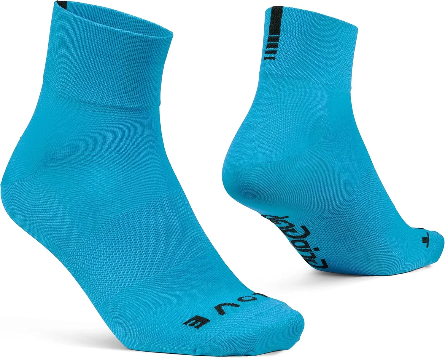 GripGrab Lightweight SL Performance Summer Cycling Socks Eyecatching 2 Lengths Road Mountain Gravel Bike Indoor Cycling Socks