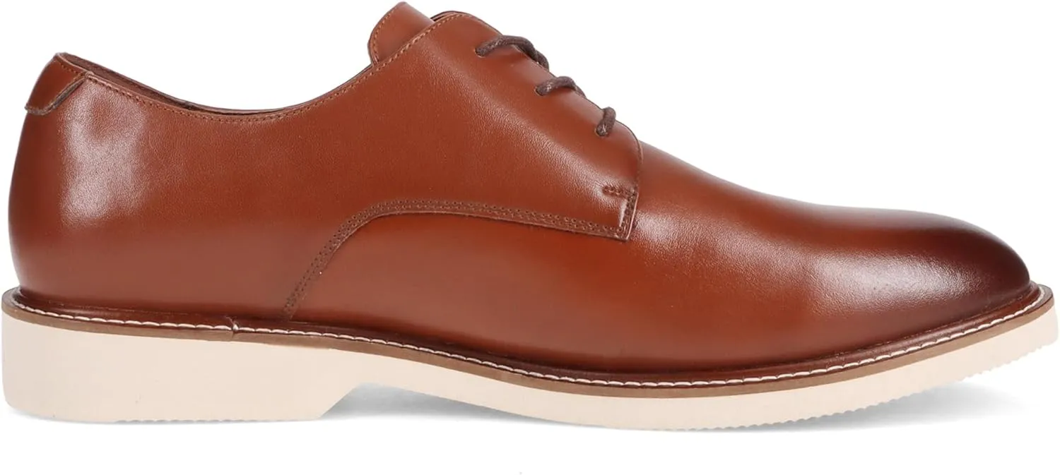 Gunnar and Troy Sentinel Soft Leather Mens Dress Shoes | Classic Lace-up Wingtip Oxford Shoes | Classic Modern Leather Shoes for Men