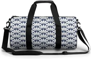 Gym Bag for Men Women Lightweight Sports Duffle Bag with Multiple Compartments Cylindrical Gym Bag for Fitness Travel And Outdoor Activities Ater Resistant Yoga Bag Training Bag Fan Petals