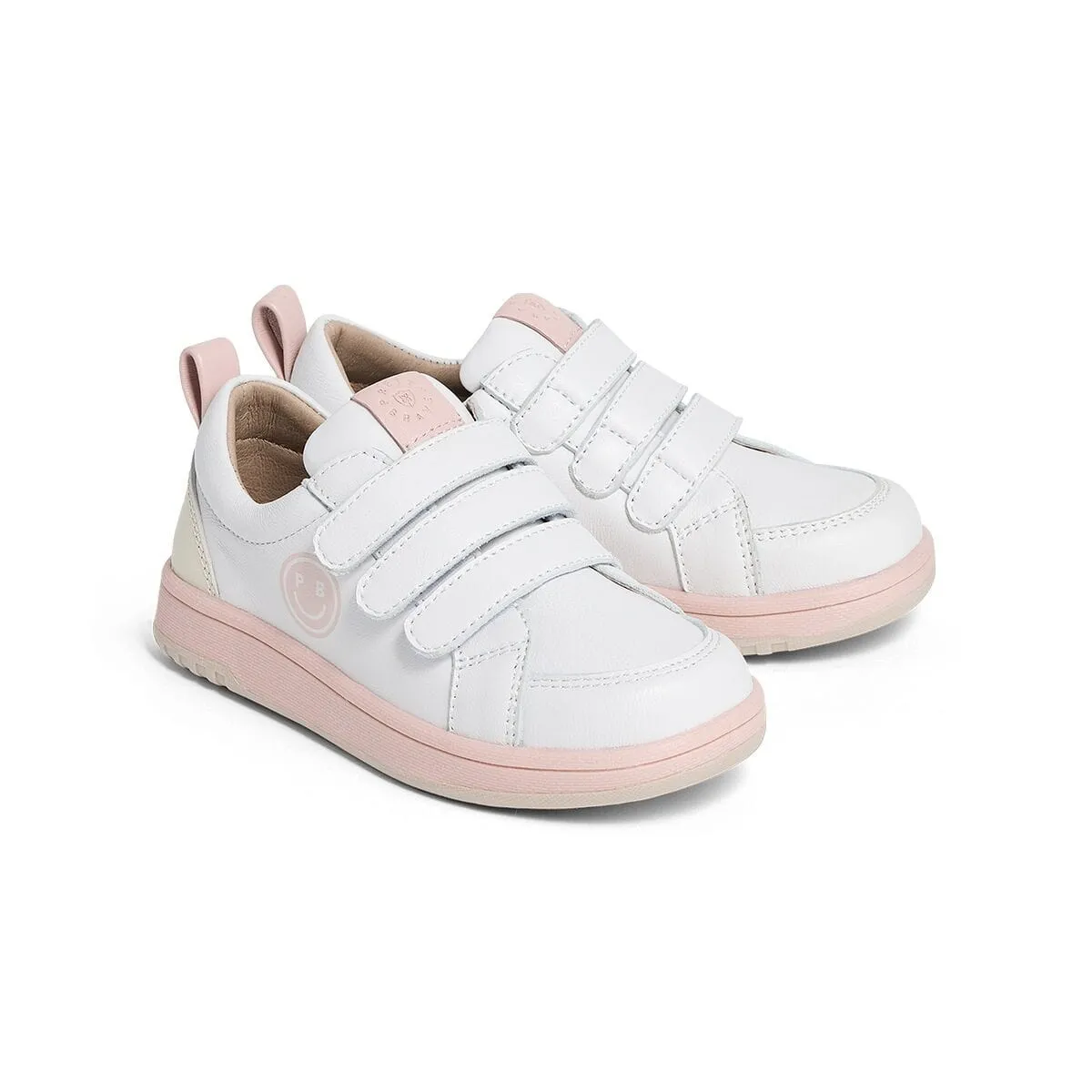 Happy Trainer in White/Blush