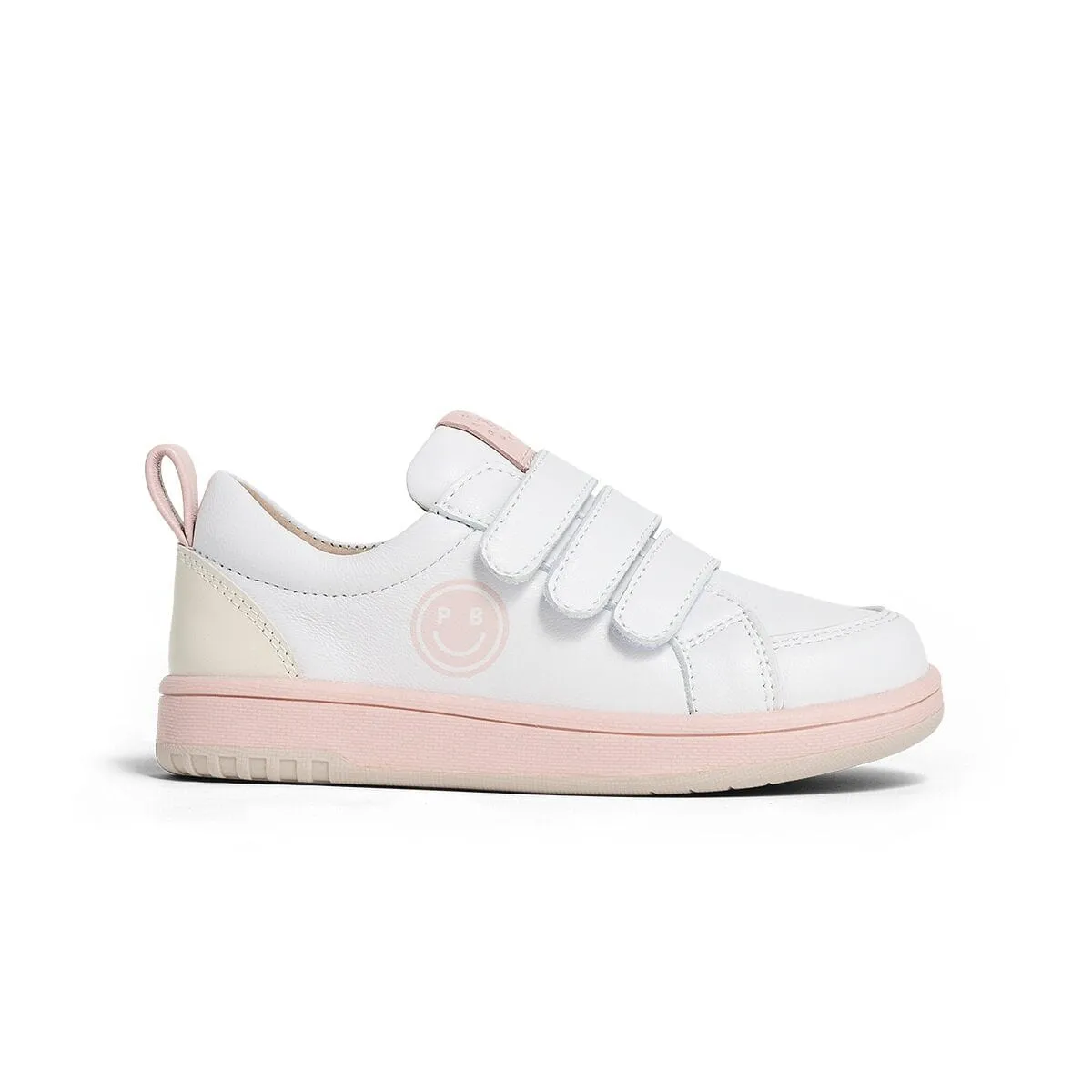 Happy Trainer in White/Blush