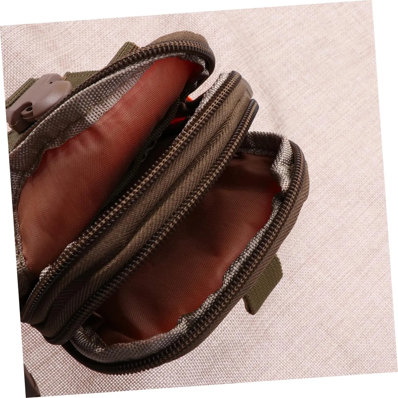 Happyyami 2pcs Pack Belt Bag Fanny Pack Pouch Sling Oxford Cloth Water-resistant Outdoor