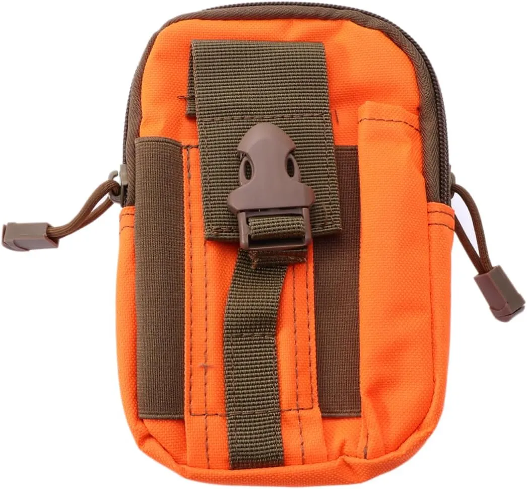 Happyyami 2pcs Pack Belt Bag Fanny Pack Pouch Sling Oxford Cloth Water-resistant Outdoor