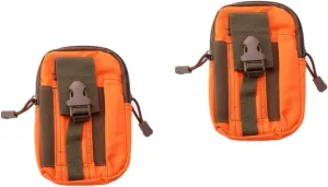 Happyyami 2pcs Pack Belt Bag Fanny Pack Pouch Sling Oxford Cloth Water-resistant Outdoor