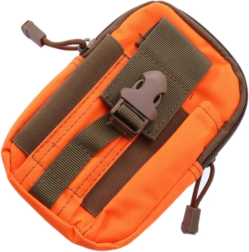 Happyyami 2pcs Pack Belt Bag Fanny Pack Pouch Sling Oxford Cloth Water-resistant Outdoor