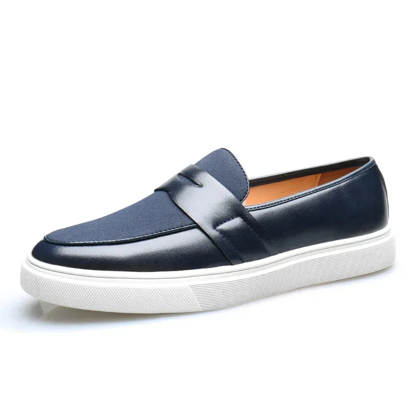 Harrison Leather Suede Loafer