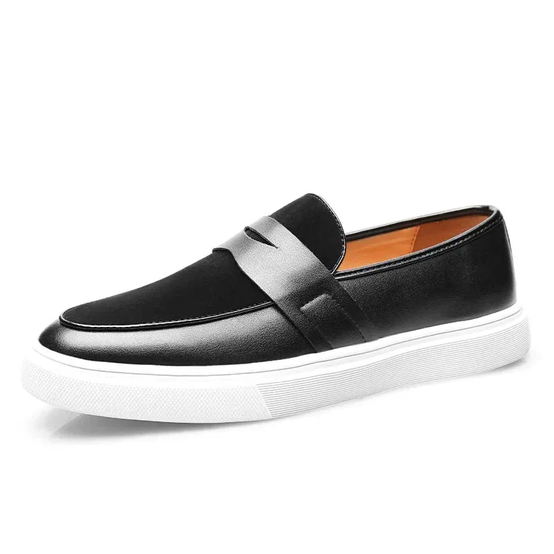 Harrison Leather Suede Loafer