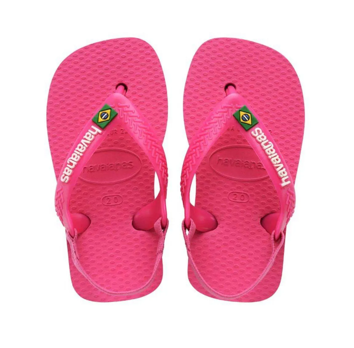 Havaianas Baby Brasil Logo Pink