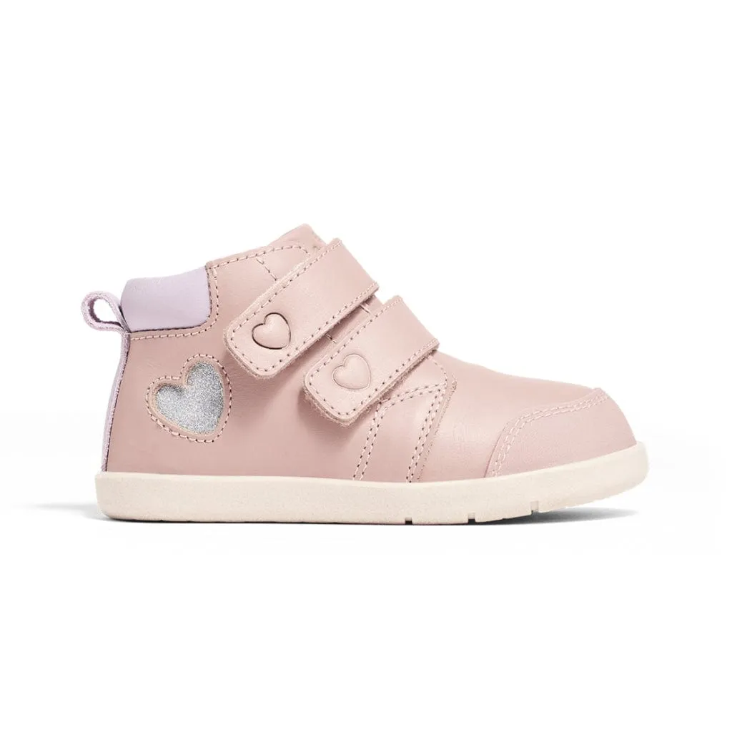 Heart Boot in Blush