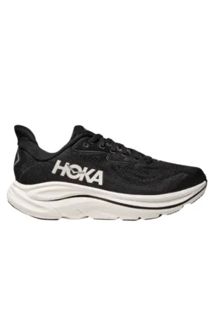Hoka W Clifton 10 Sneaker- Black/ White