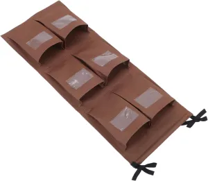 Housekeeping Cart Bag Sleek and Functional Cleaning Supplies Organizer