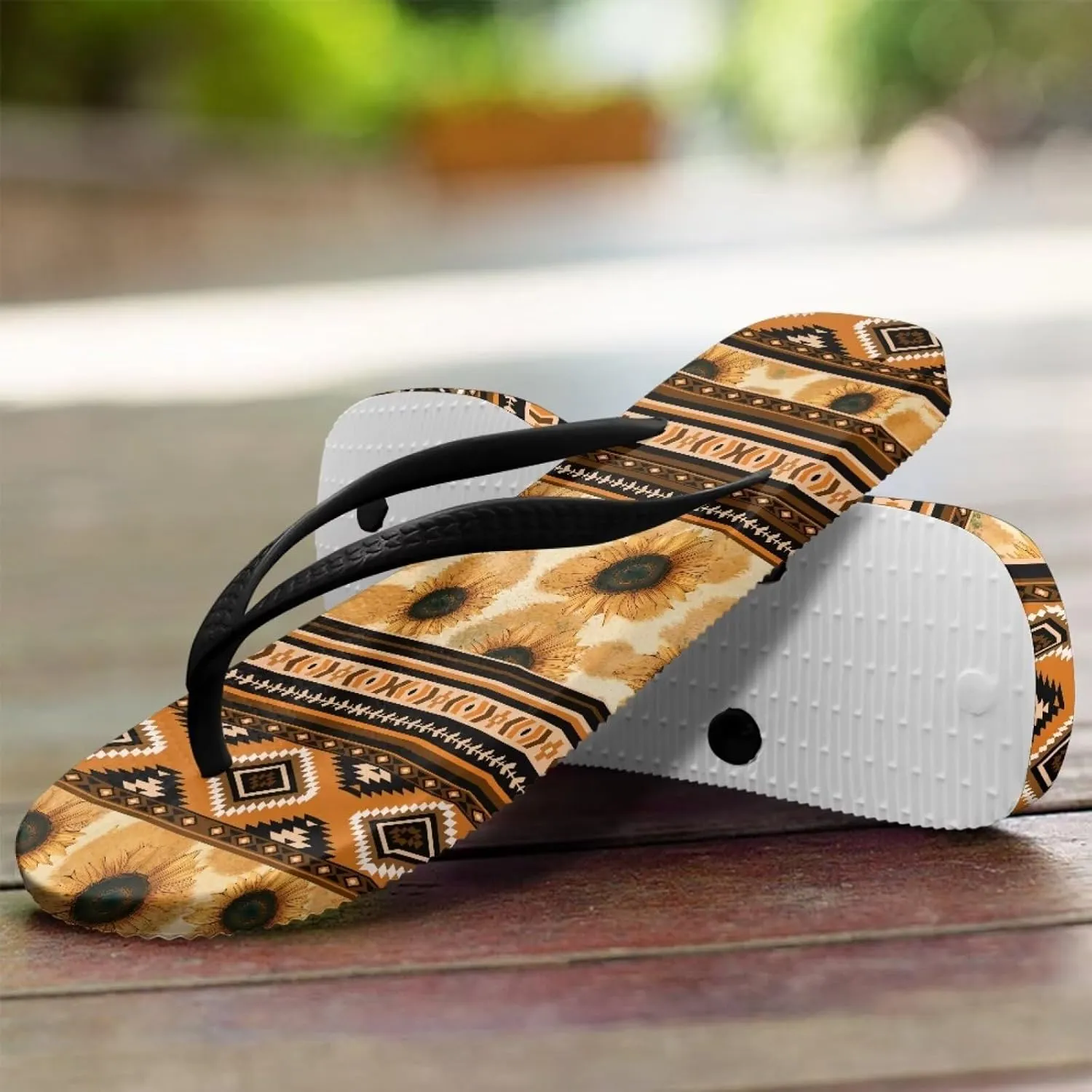 Howilath Gothic Skull Print Women Flip Flops Pool Beach Thong Sandals Soft Bathroom Shower Shoes with Arch Support