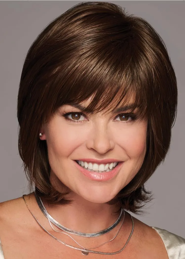 InvigorationMid-Length Bob Ready-To-Wear Wig by Hairuwear, Average Cap - Dark Blonde
