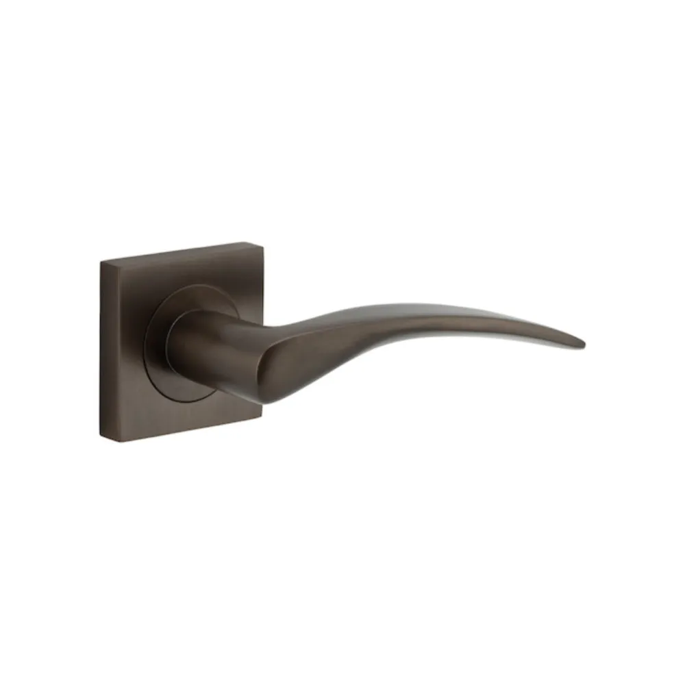 Iver Oxford Lever on Square Rose (Pair)