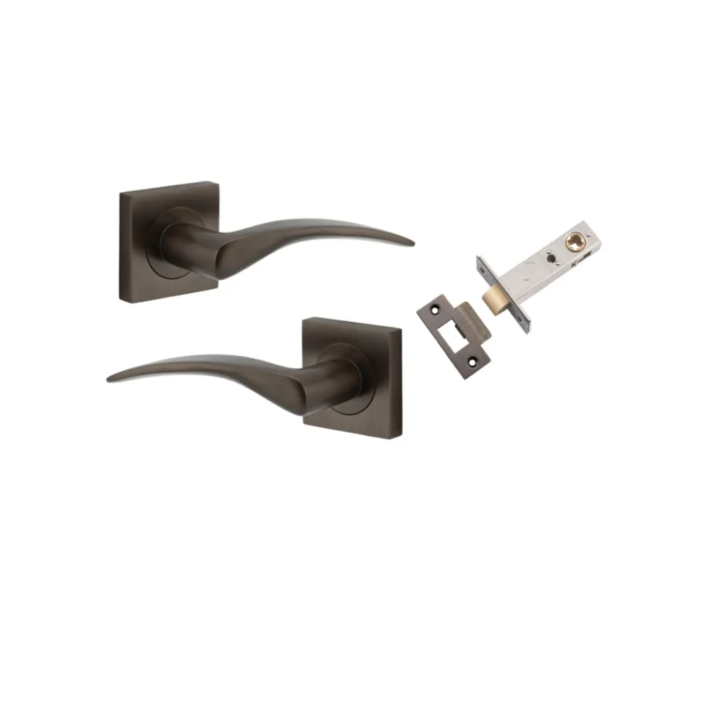 Iver Oxford Lever on Square Rose (Pair)