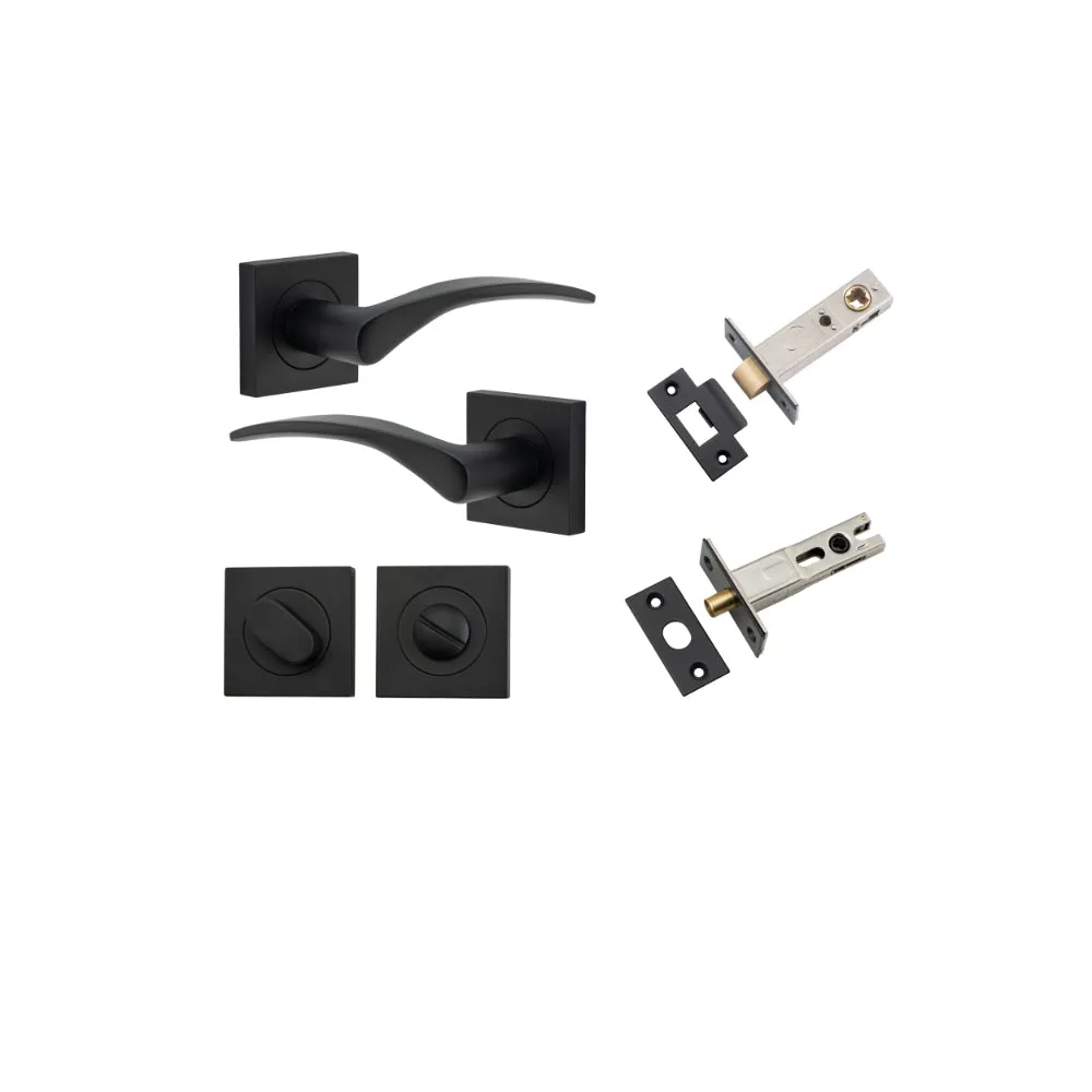 Iver Oxford Lever on Square Rose (Pair)