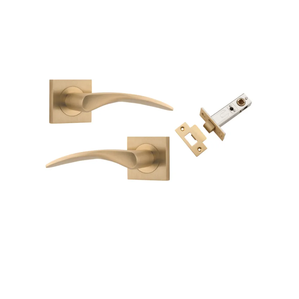 Iver Oxford Lever on Square Rose (Pair)