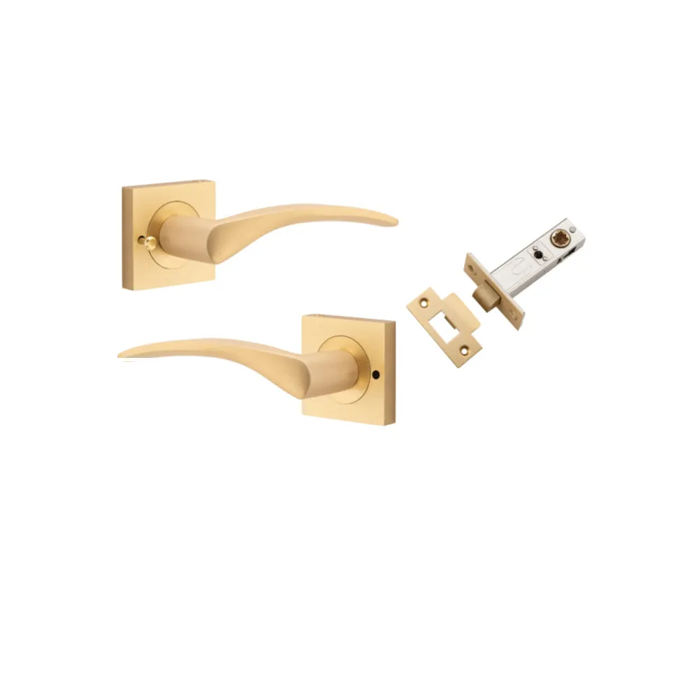 Iver Oxford Lever on Square Rose (Pair)