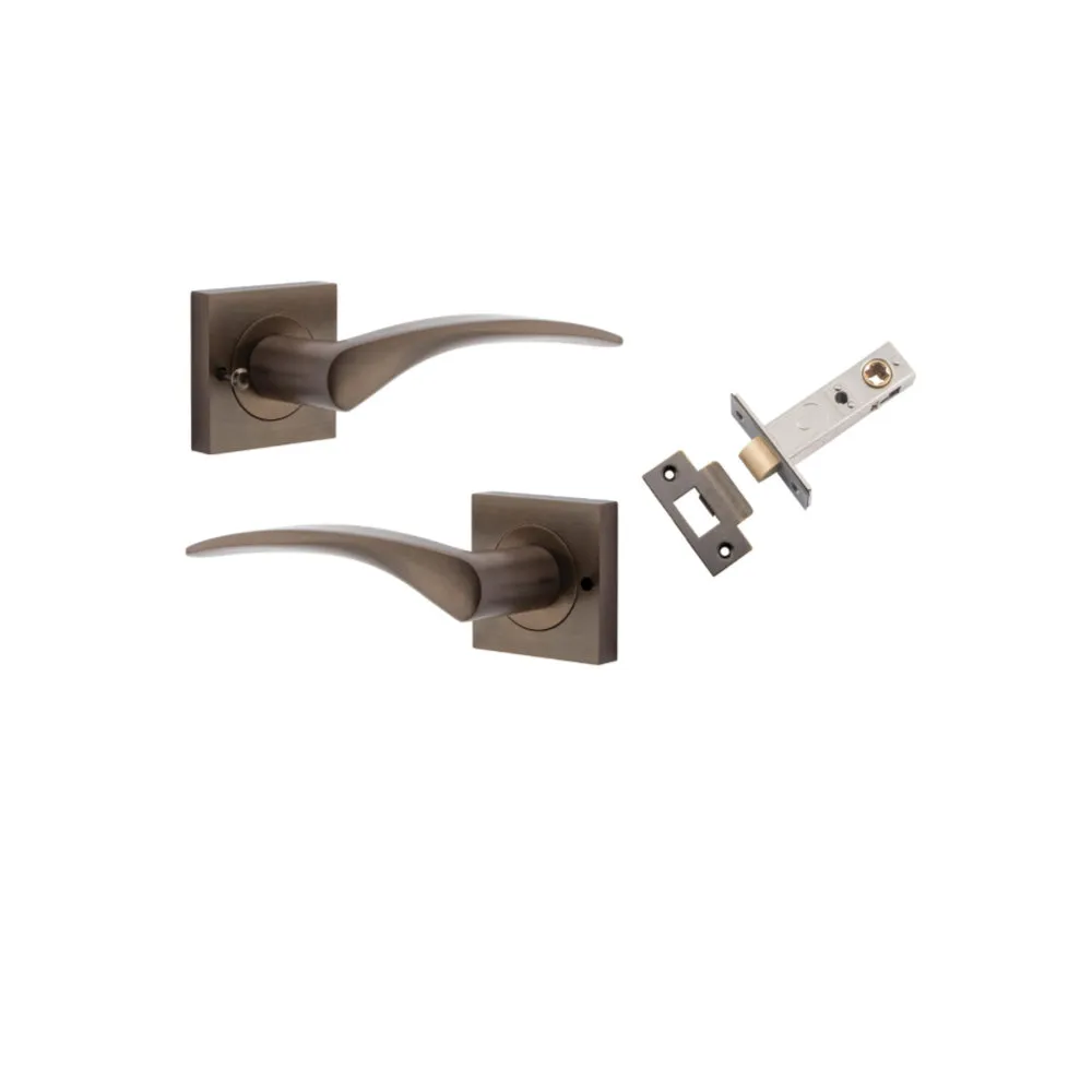 Iver Oxford Lever on Square Rose (Pair)