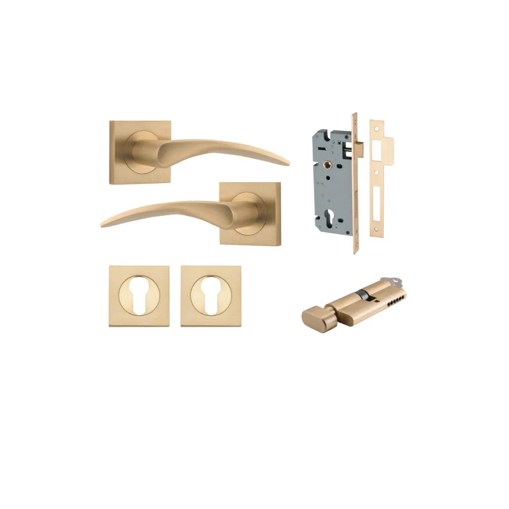 Iver Oxford Lever on Square Rose (Pair)