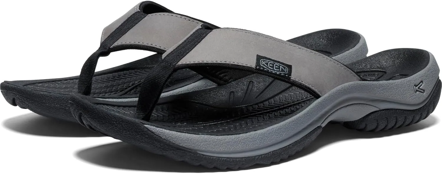 KEEN Men's Kona Flip Flop Beach Sandals, 2