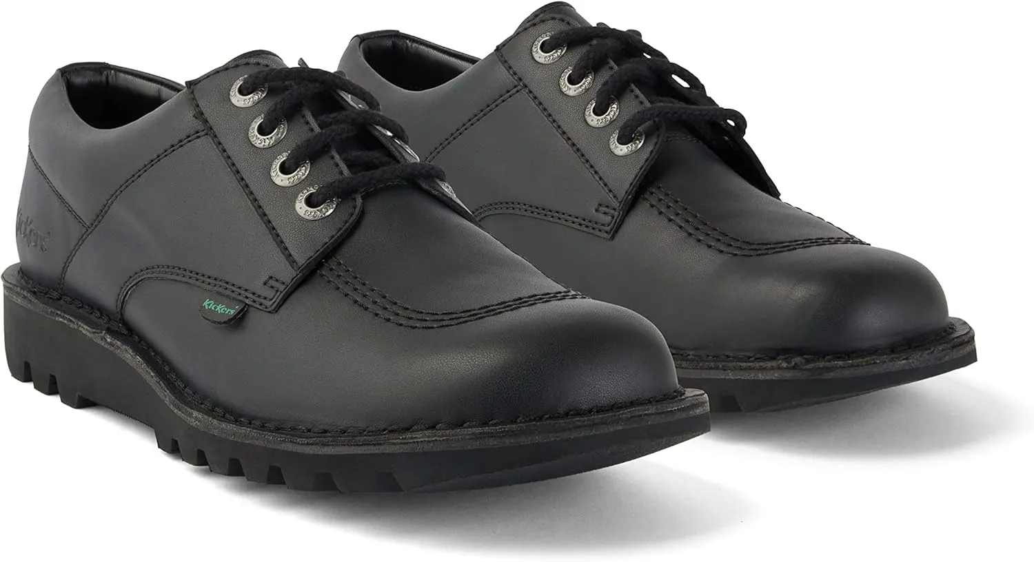Kickers Kick Lo Vegan Black Shoes
