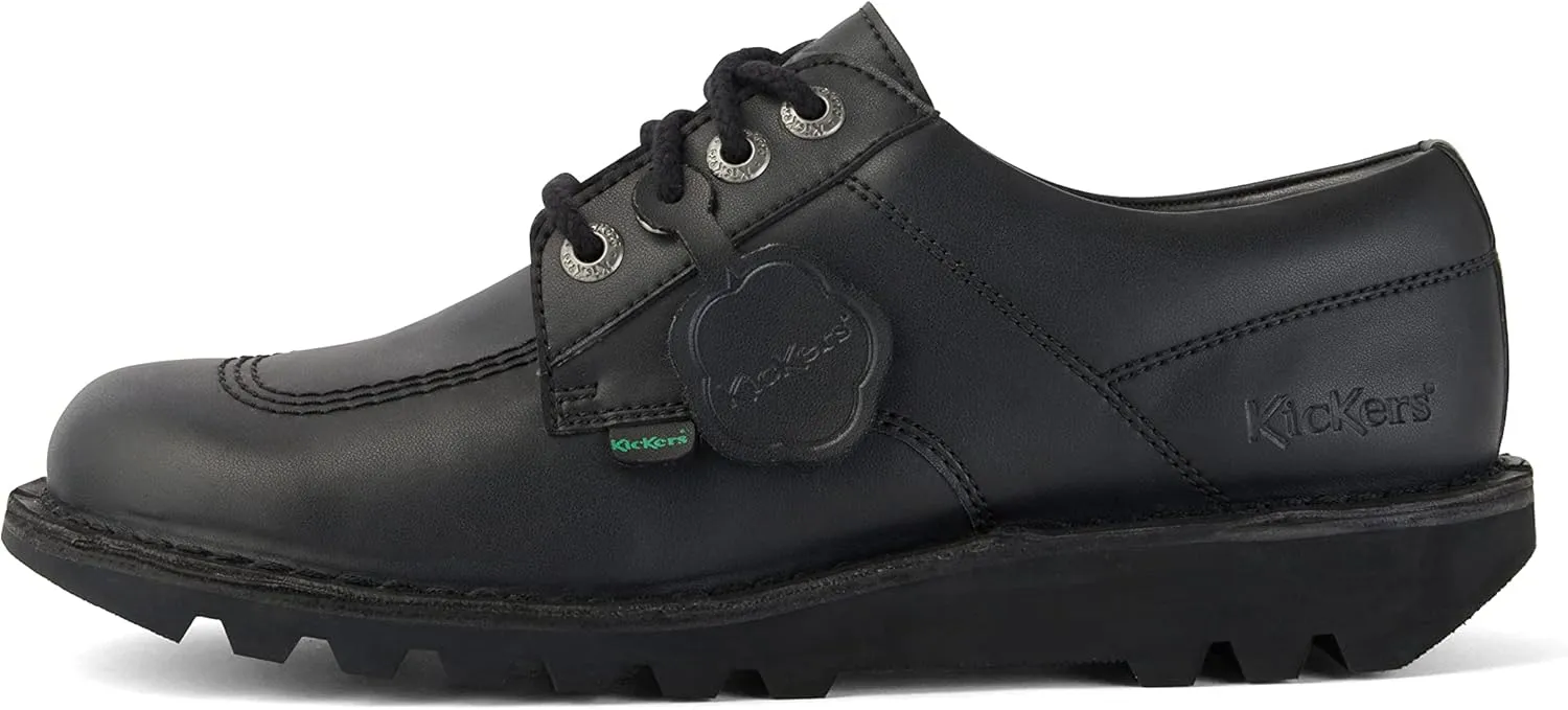 Kickers Kick Lo Vegan Black Shoes