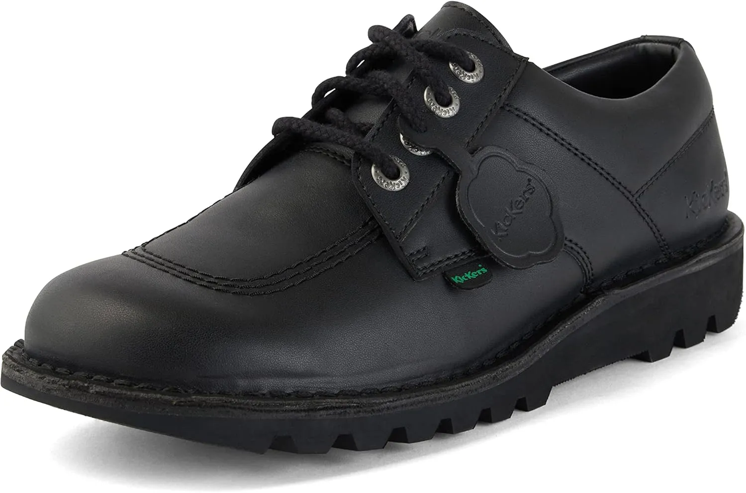 Kickers Kick Lo Vegan Black Shoes