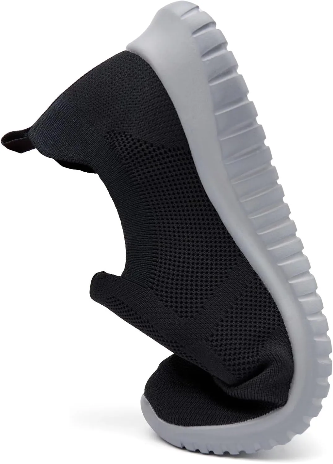 konhill Men's Breathable Tennis Shoes - Slip on Walking Casual Athletic Sneakers Shoes