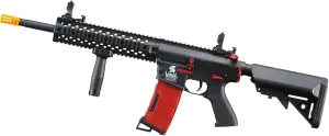 Lancer Tactical Gen 2 New Evo M4 High FPS Color Accent Airsoft AEG Rifle Metal Gear with High Speed Magazine, Battery, Charger & 1000 Rounds BB Included