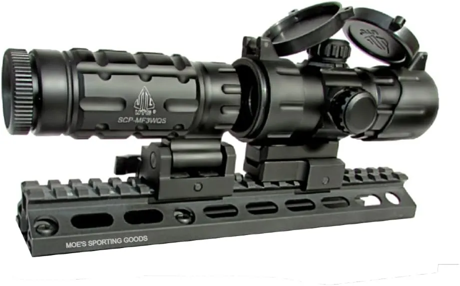 Leapers FTS Magnifier with Red Dot Sight Combo