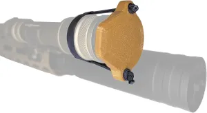 Light/Lens Cover for Weapon Mounted Flashlights Higher-Temp PETG-CF (Earth Brown, 952V - KM3 Head)
