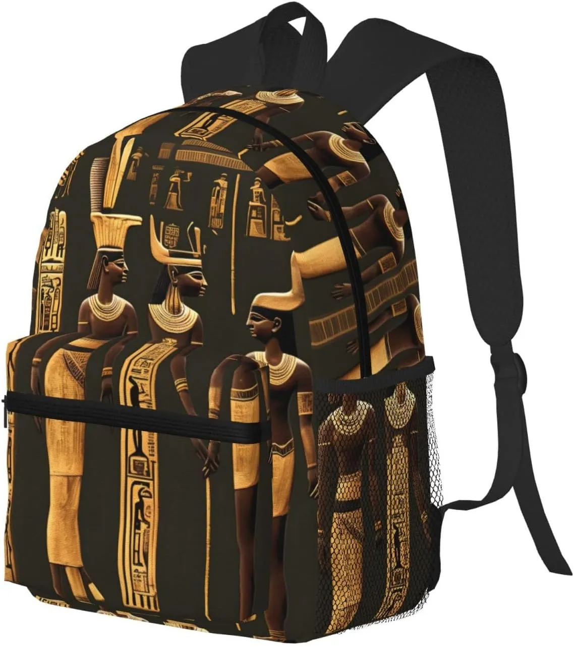 Lightweight Laptop Backpack,Casual Daypack Travel Backpack Bookbag Work Bag for Men and Women-Ancient Egyptian Hieroglyph