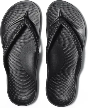 Litfun Women's Arch Support Flip Flops for Plantar Fasciitis Orthopedic Thong Sandals Comfortable Summer Beach Pool Slides