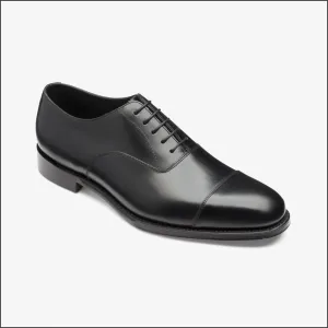 Loake Aldwych Black Calf Oxford Rubber Sole G Fit@