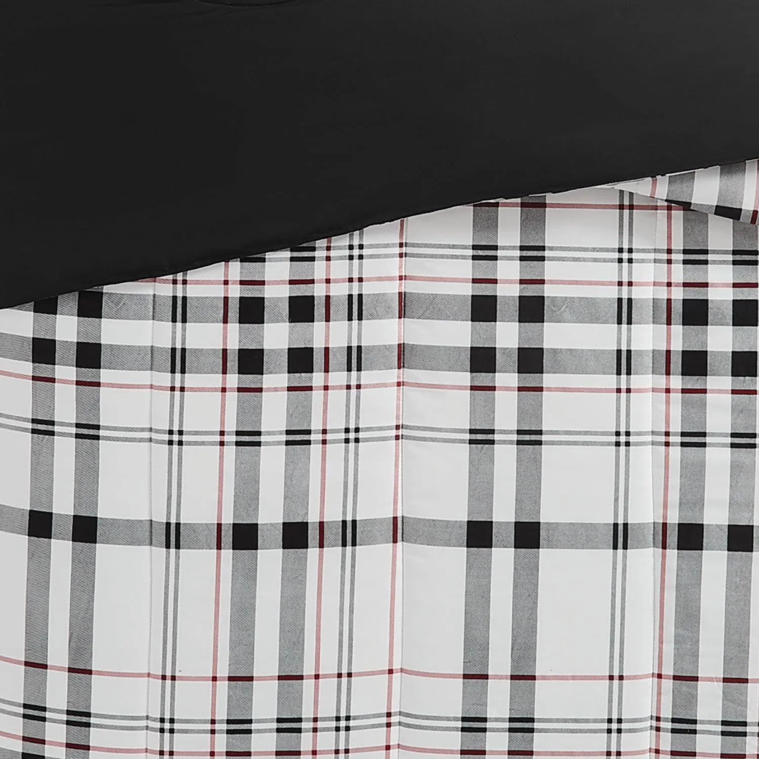 London Fog Charlotte Plaid Comforter Set Multiple Polyester 3-Piece King Comforter Set, Plaid Themed, for Men and Women, Oeko-TEX Certified Confidence