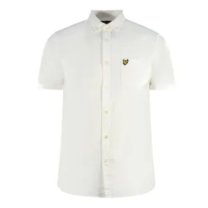 Lyle & Scott Mens SW1208V 626 Shirt White