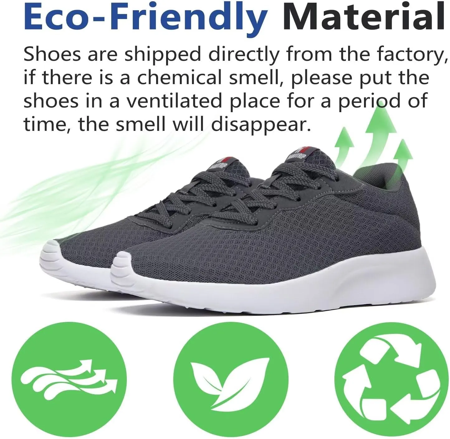 MAIITRIP Mens Walking Shoes,Ultra Lightweight Breathable Tennis Running Shoes Mesh Non-Slip Casual Comfortable Fashion Sneakers Work Gym Workout Athletic Sport Cuhioning Trainers