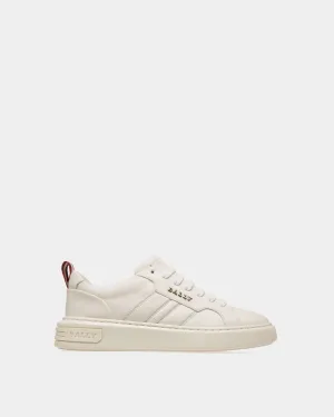 Maxim Leather Sneakers In White