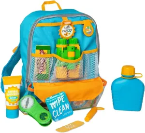 Melissa & Doug 40801 Animals Let's Explore Hiking PlaySet | Pretend Play | 3  | Gift for Boy or Girl, 40.64 x 31.12 x 8.89 cm