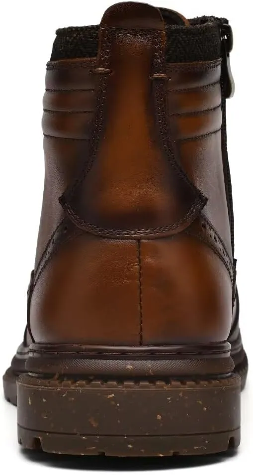 Men's Chukka Boots Genuine Leather Ankle Boot for Men Classic Casual Oxford Style Footwear