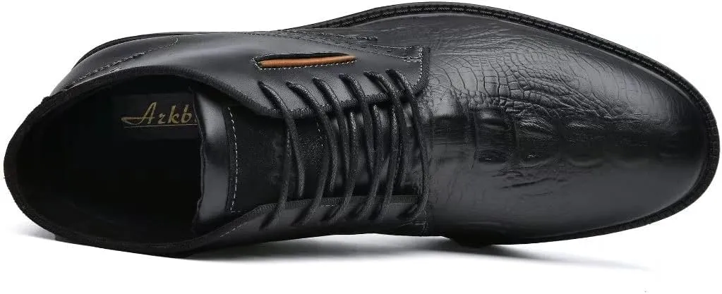Men's Chukka Boots Genuine Leather Ankle Boot for Men Classic Casual Oxford Style Footwear