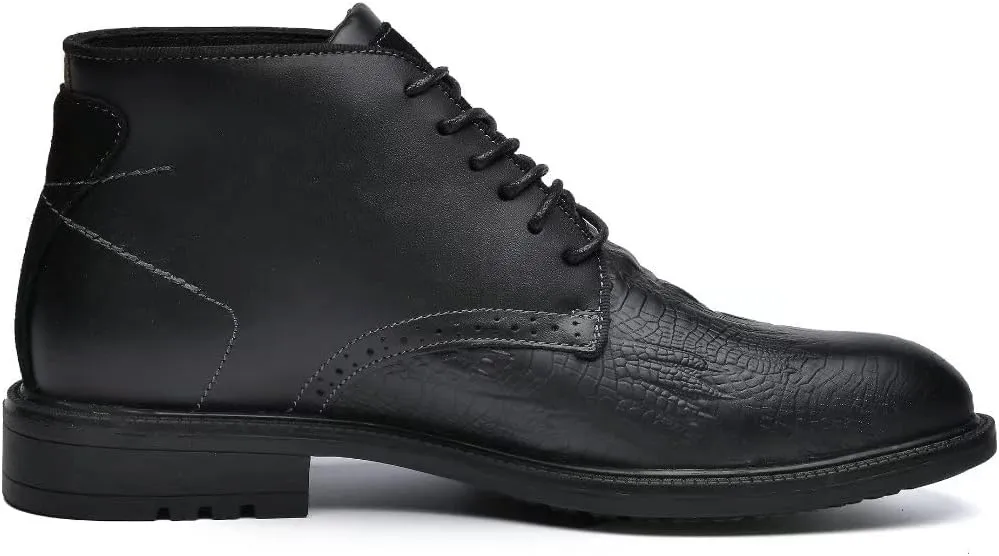Men's Chukka Boots Genuine Leather Ankle Boot for Men Classic Casual Oxford Style Footwear