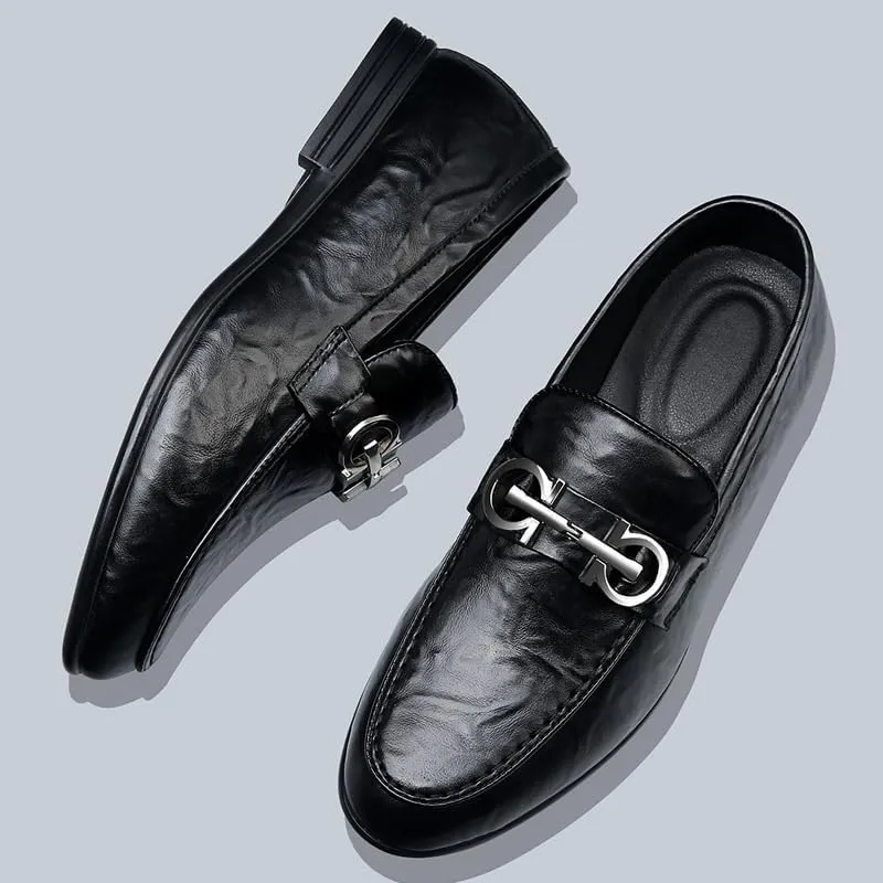 Men's Comfortable Derby Shoes Mens Modern Classic Genuine Leather Oxfords Business Casual Formal Dress Shoes for Men