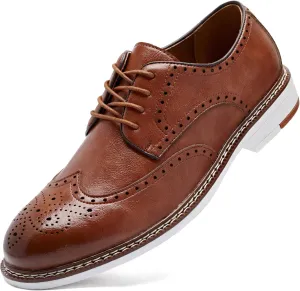 Men's Dress Shoes Oxford Shoes Formal Dress Shoes for Men Business Derby Shoes.