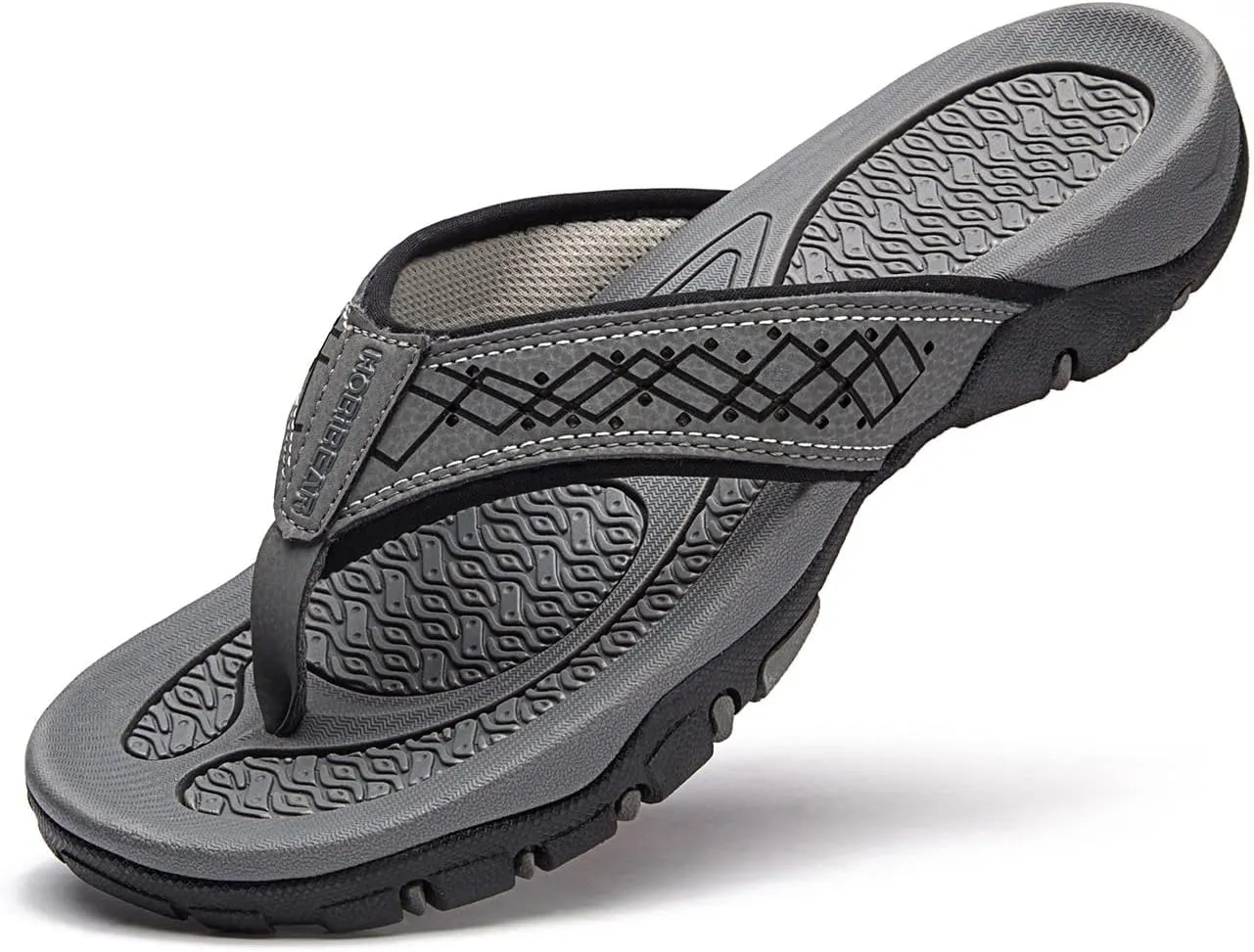 Men's Flip flops,two-tone Slippers fashionable beach Summer Shoes soft and comfortable