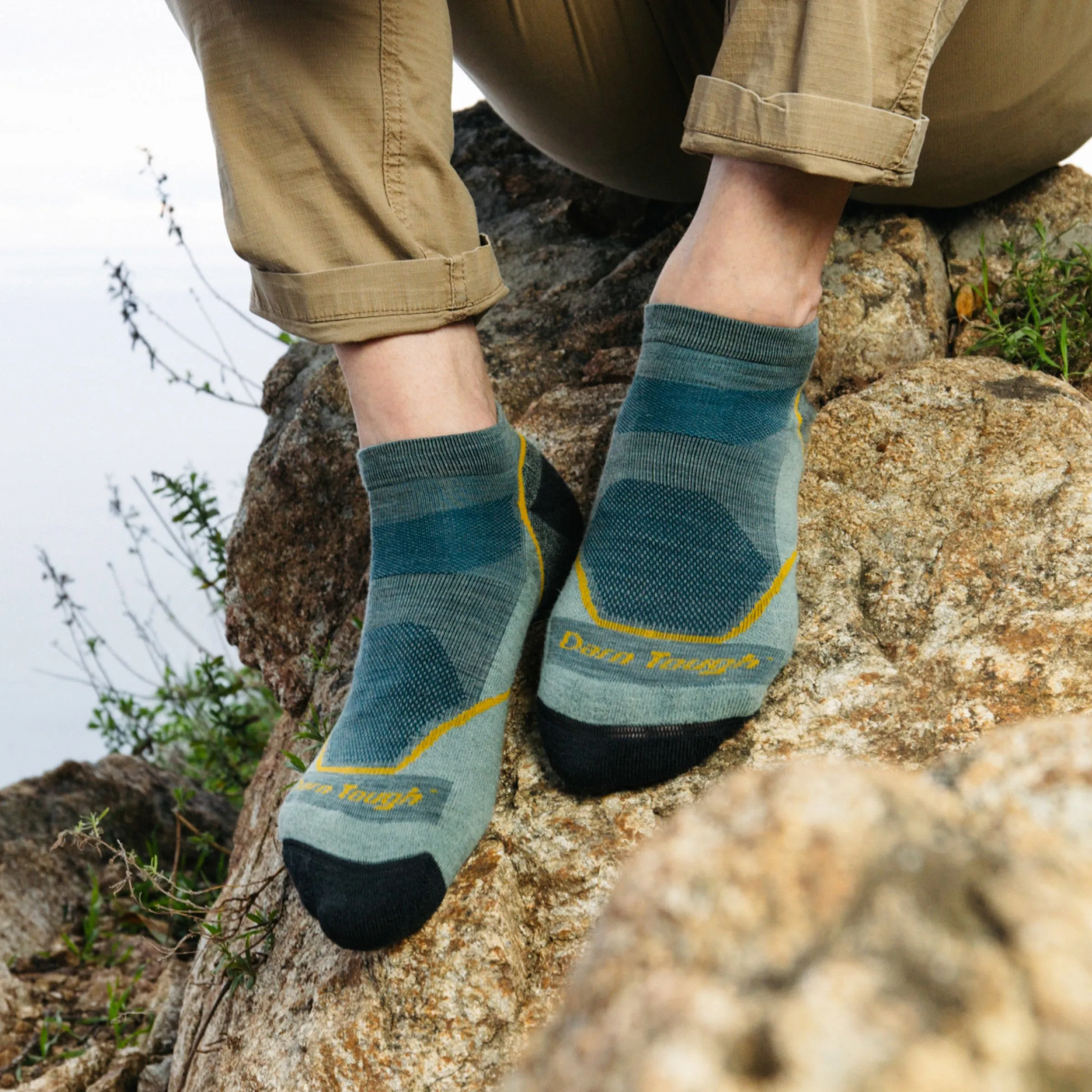 Men's Light Hiker No Show  Lightweight Hiking Sock